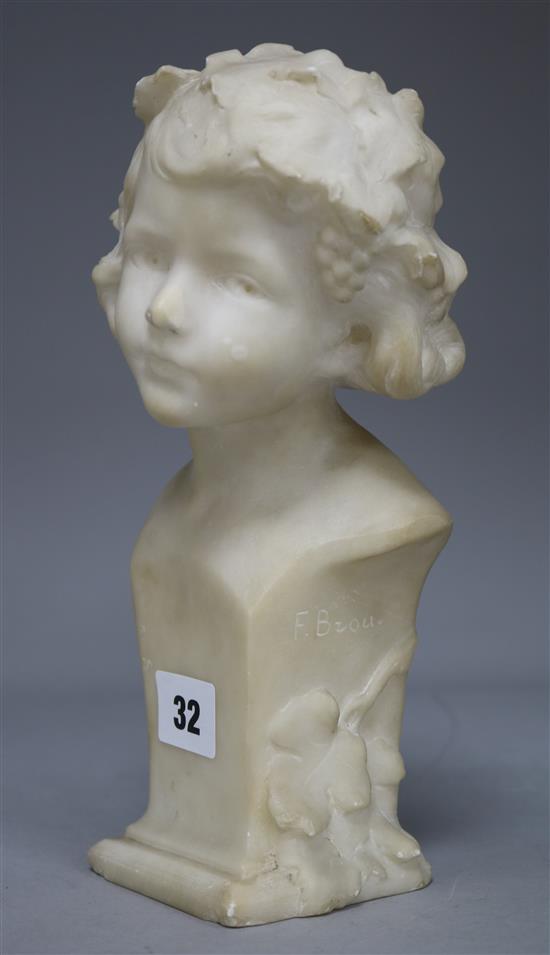 A signed bust - Bzou A/F